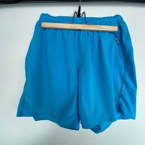 Lululemon 5" Inseam Blue Gym Shorts - M